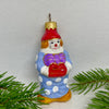 Clown Christmas glass ornament, Handmade Christmas figurines, Collectible Christmas decor, home decoration, Christmas gift 2025