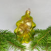 Oak Leaf with Acorns Christmas glass ornament, Handmade Christmas figurines, Collectible Christmas decor, home decoration, Christmas gift 2025