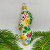 Horse Christmas glass ornament, Handmade Christmas figurines, Collectible Christmas decor, home decoration, Christmas gift 2025 