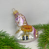 Horse Christmas glass ornament, Handmade Christmas figurines, Collectible Christmas decor, home decoration, Christmas gift 2025 