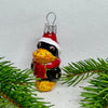 Bird Christmas glass ornament, Handmade Christmas figurines, Collectible Christmas decor, home decoration, Christmas gift 2025 