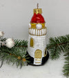 Lighthouse glass Christmas handmade ornament, Luxury Christmas glass decoration, Christmas tree glass ornament ChristmasboxStore
