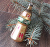 Gold Pharos Antique Christmas glass ornament, vintage christmas 1950s, Retro Christmas ChristmasboxStore
