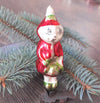 Girl radish 1950s Christmas glass vintage ornament, Хmas decoration, Antique Christmas ornament ChristmasboxStore