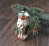 Owl Antique Christmas glass ornament, vintage christmas 1950s, Retro Christmas ChristmasboxStore