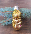 Military nurse Antique glass Christmas ornament, 1970s vintage Christmas tree glass decor ChristmasboxStore