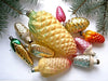 10 Cones Antique glass Christmas ornaments,Christmas glass ornaments,1950s Christmas ChristmasboxStore