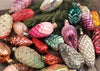23 Cones Christmas glass ornament, vintage 1960s, Retro Tree decorations ChristmasboxStore