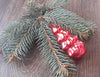 Christmas tree glass ornaments, vintage, Retro,1970s christmas decoration, Antique Christmas ornament ChristmasboxStore