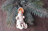 Girl Christmas tree decorations ornament retro ChristmasboxStore