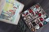 RARE! Vintage 1960's German Christmas glass topper, Reflector. Christmas Tree Ornaments ChristmasboxStore
