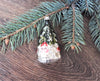 Christmas tree glass retro ornament, vintage christmas 1950s decoration, Antique Christmas ornament ChristmasboxStore