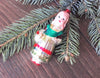 little red riding 1950s christmas vintage glass decoration, christmas tree glass ornament ChristmasboxStore