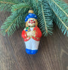 Clown Christmas glass handmade ornament, Blown Glass Christmas decoration, Christmas Gift ChristmasboxStore